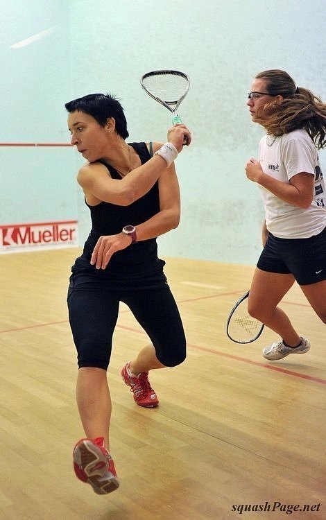 Irena Nagyová, Monika Doubravová squash