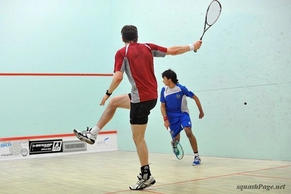 Chris Fuller, Abdulla Mohd Al Tamim squash