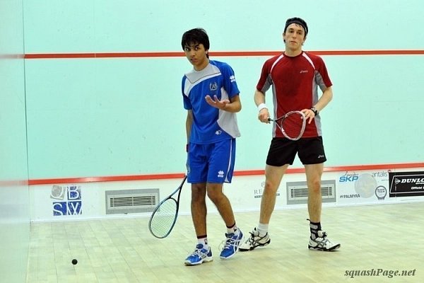 Abdulla Mohd Al Tamim, Chris Fuller squash