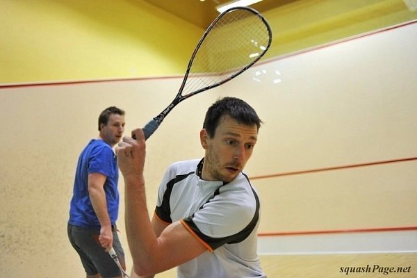 Marek Hlaváč, Radim Valášek squash