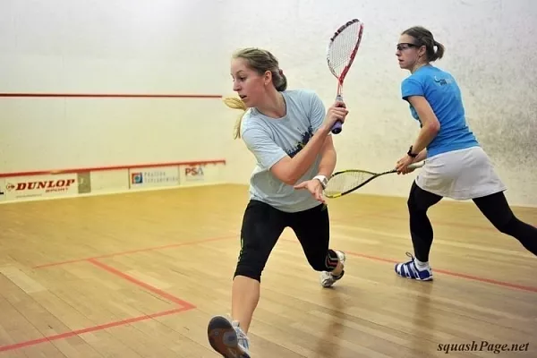 Denisa Pelešková, Hana Vavříková squash