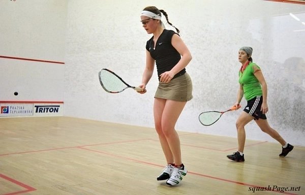 Eva Feřteková, Nikola Polanská squash