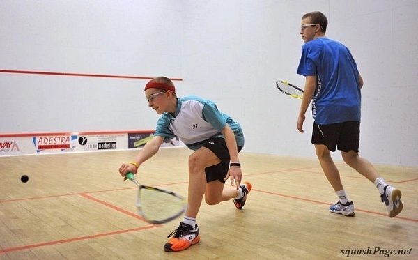 Viktor Byrtus, David Zeman squash