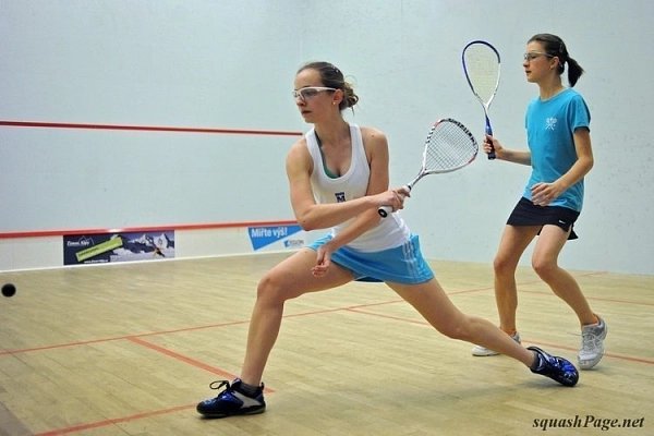 KláraKomínková, Hana Matoušková squash