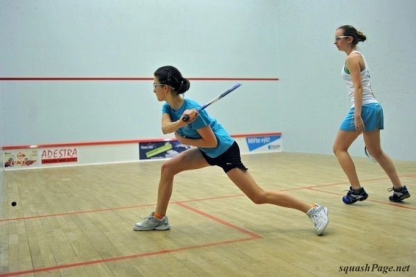 Hana Matoušková, Klára Komínková squash