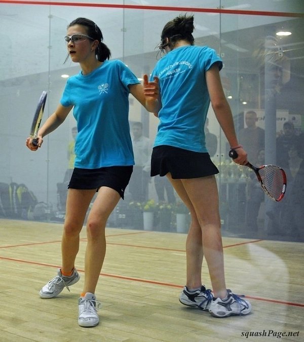 Hana Matoušková, Kristýna Fialová squash