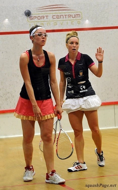 Lucie Fialová, Olga Ertlová squash