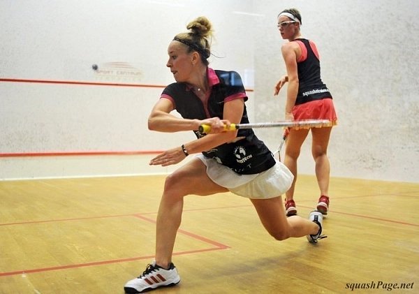 Olga Ertlová, Lucie Fialová squash