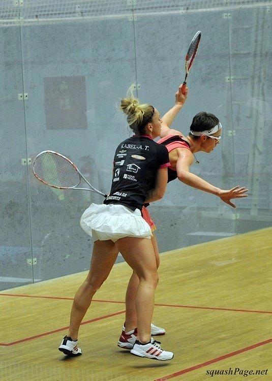 Olga Ertlová, Lucie Fialová squash