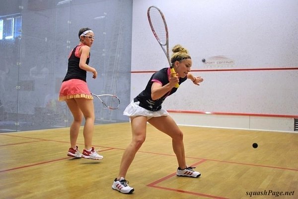 Olga Ertlová, Lucie Fialová squash