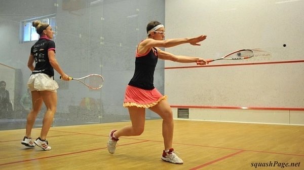 Lucie Fialová, Olga Ertlová squash