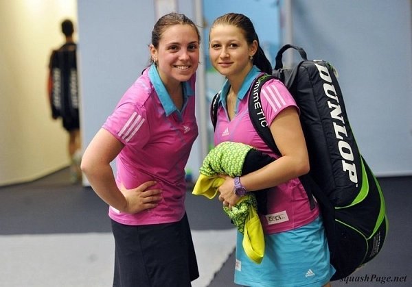 Magdaléna Lehocká, Tereza Svobodová squash