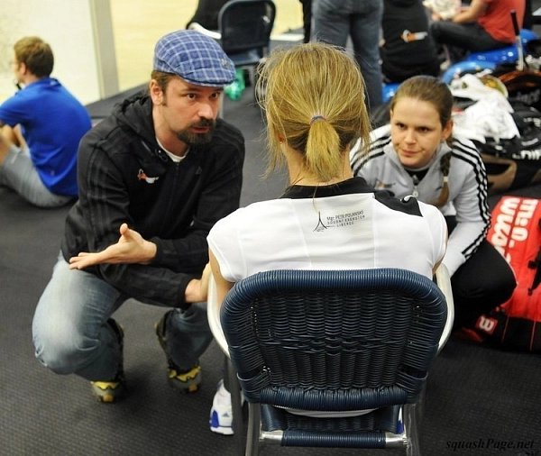 Jan Roll, Eva Feřteková, Hana Vavříková squash