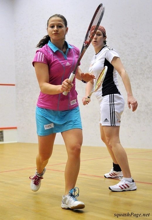 Tereza Svobodová, Nikola Polanská squash