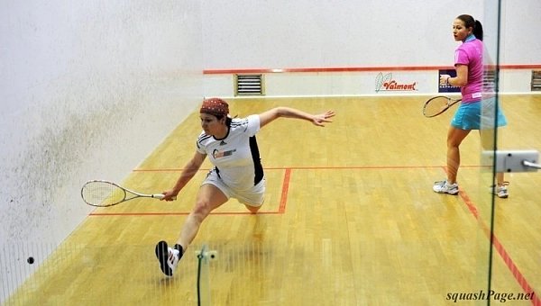 Nikola Polanská, Tereza Svobodová squash