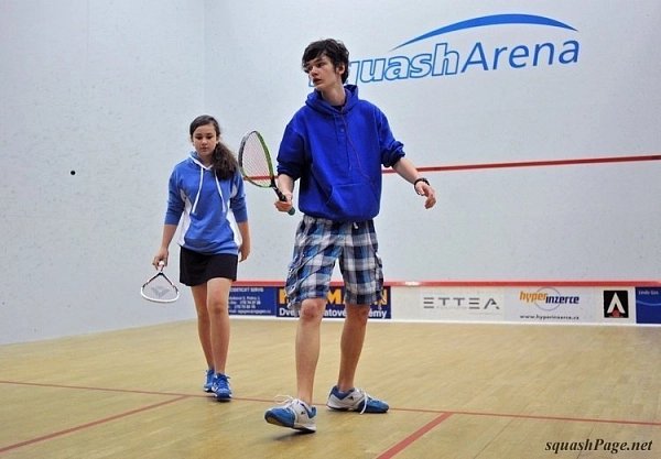 Jan Šlehofer, Tereza Šlehoferová squash