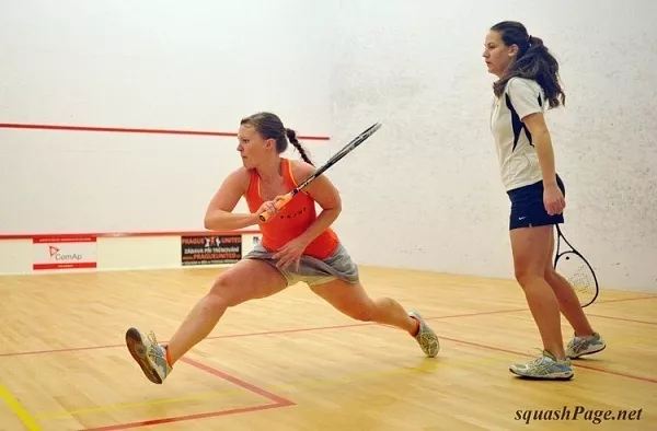 Klára Mihulová, Marika Doubravová squash