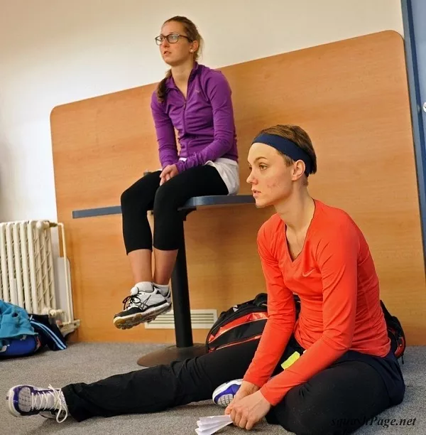 Lucie Fialová, Natálie Babjuková squash