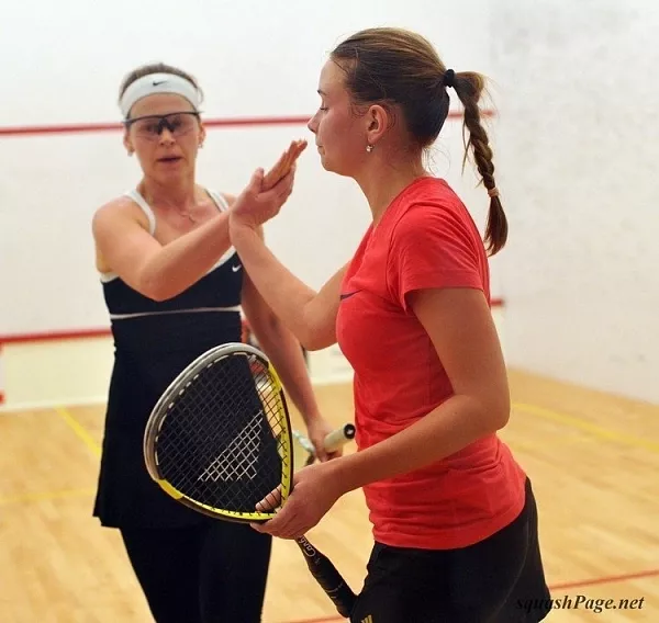 Eva Feřteková, Klára Janošková squash