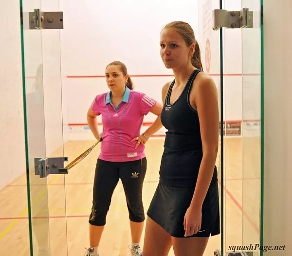 Michaela Hájková, Magdaléna Lehocká squash