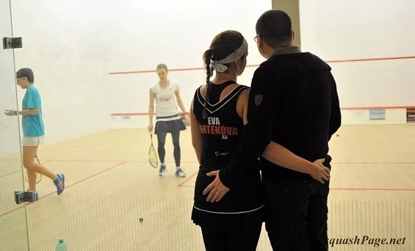 Eva Feřteková, Kamil Hrbáček squash