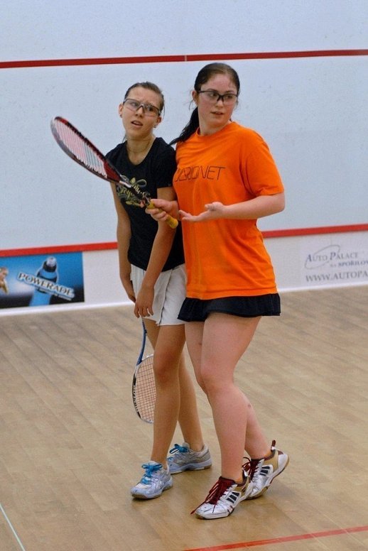 Kumstová Aneta, Holinková Karolína squash