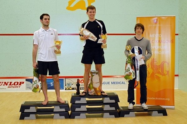 Štěpán Martin, Sládeček Pavel jun., Martin Petr squash