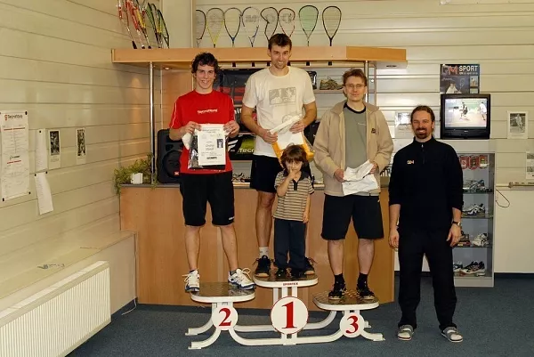 Vlasák Ondřej, Zlámal Petr, Strmiska Tomáš, Roll Jan squash