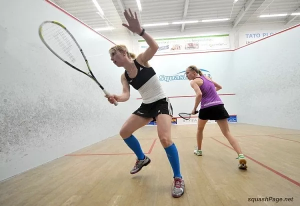 Zuzana Kubáňová, Anna Klimundová squash