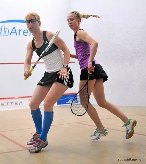 Zuzana Kubáňová, Anna Klimundová squash