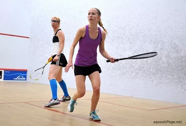 Anna Klimundová, Zuzana Kubáňová squash