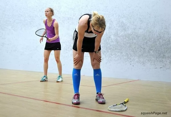 Zuzana Kubáňová, Anna Klimundová squash