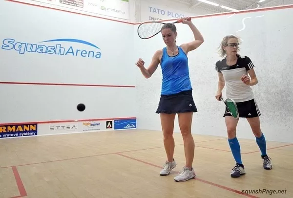 Helena Vladyková, Kateřina Vágnerová squash