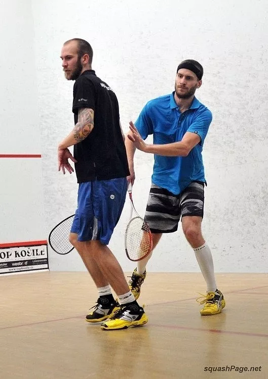 Lukáš Jelínek, Michal Jadrníček squash