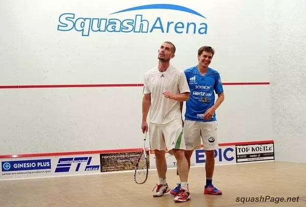 Gus Hansen, Jan Koukal squash