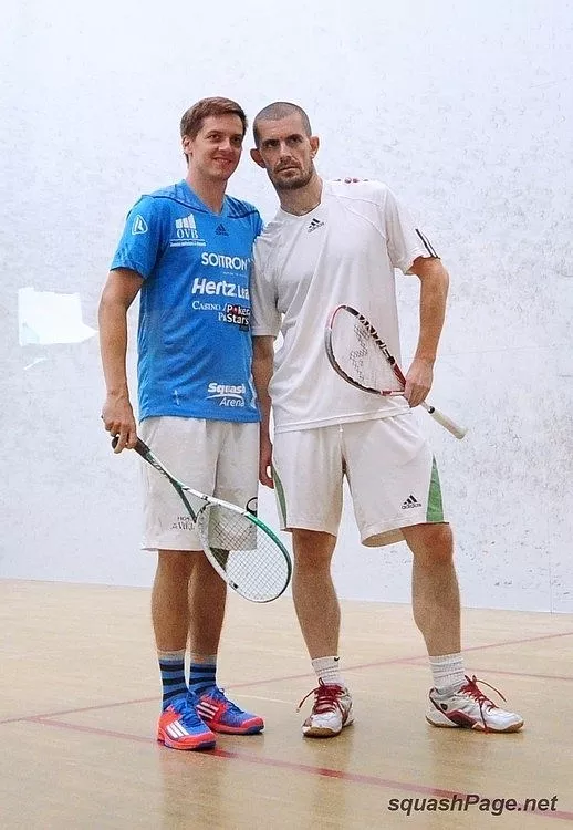 Jan Koukal, Gus Hansen squash