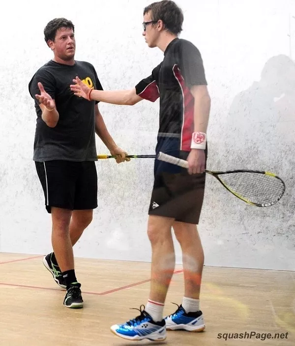 Roman Švec, David Zeman squash