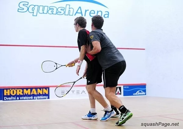 Roman Švec, David Zeman squash