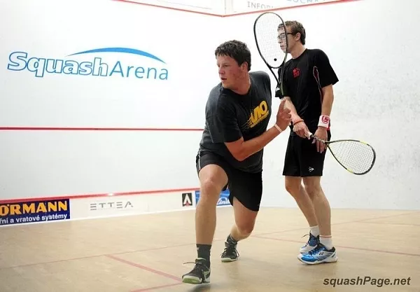 Roman Švec, David Zeman squash