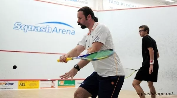 Jan Roll, David Zeman squash