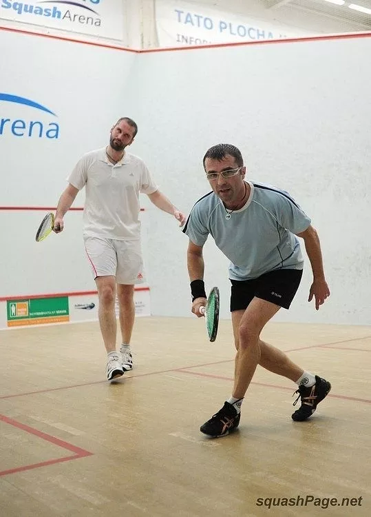 Jaroslav Sezemský, Radek Ungr squash