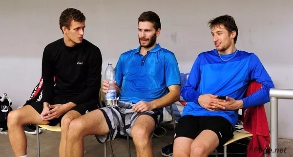 Martin Švec, Michal Jadrníček, Ondřej Uherka squash