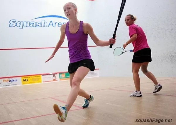 Anna Klimundová, Linda Hrúziková squash