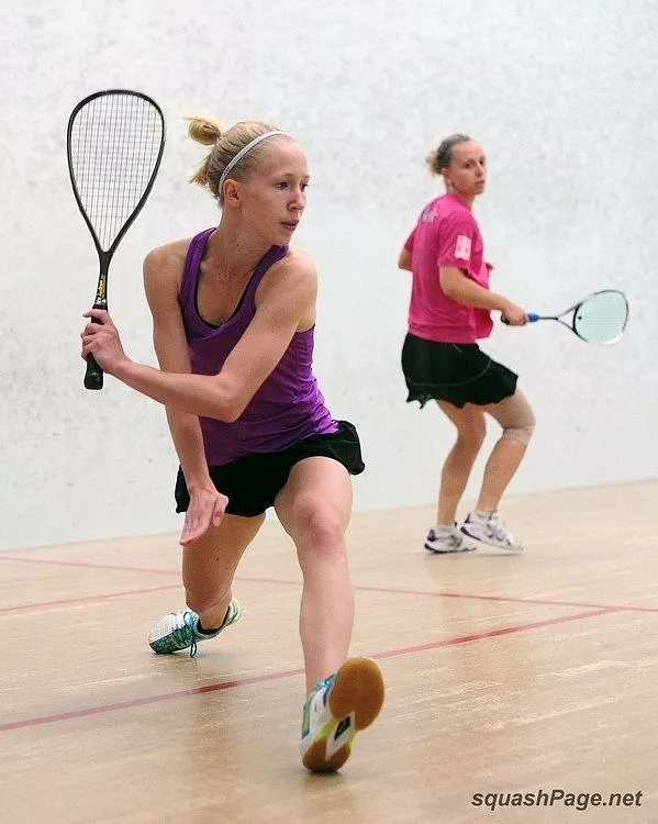 Anna Klimundová, Linda Hrúziková squash