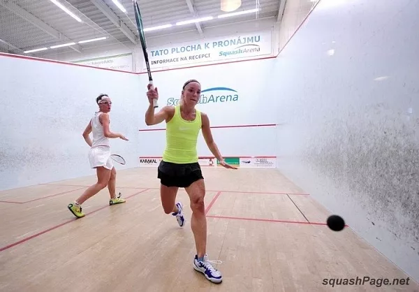 Olga Ertlová, Lucie Fialová squash