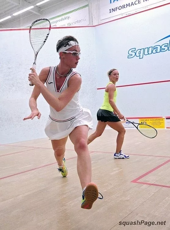 Lucie Fialová, Olga Ertlová squash