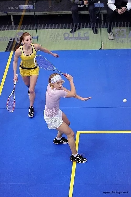 Olga Ertlová, Natálie Babjuková squash