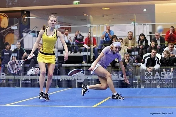 Olga Ertlová, Natálie Babjuková squash