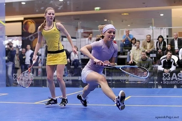 Olga Ertlová, Natálie Babjuková squash