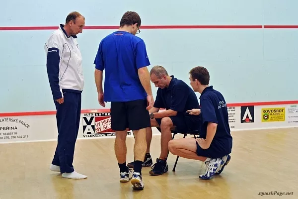 Steiner Jiří, Morkus Vratislav, Halada Ivan, Steiner Petr squash